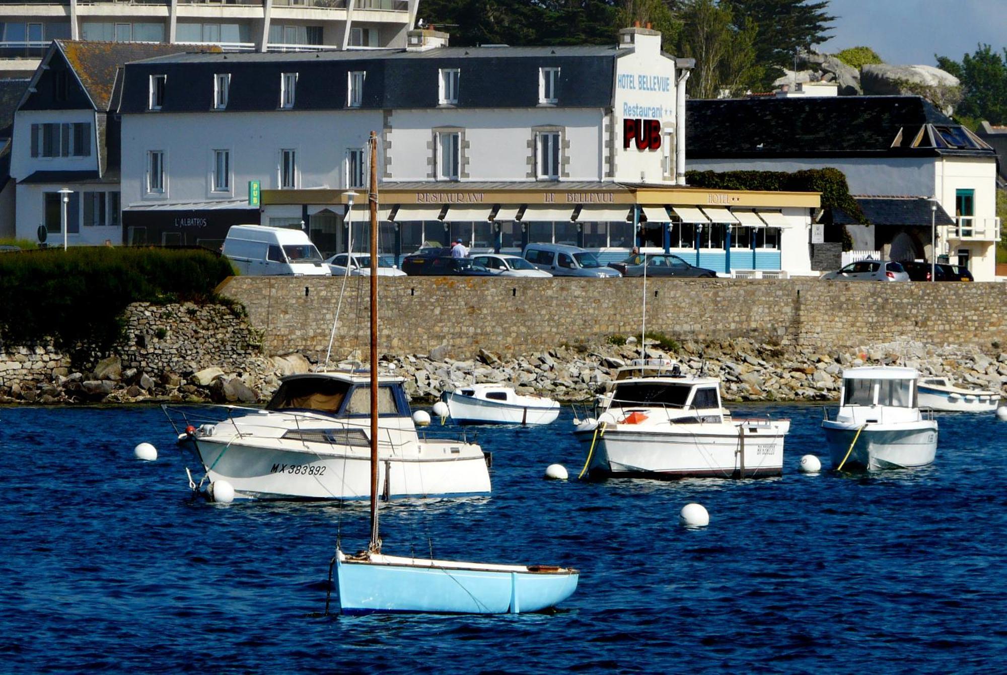 Logis Hotel Bellevue Roscoff Exteriér fotografie